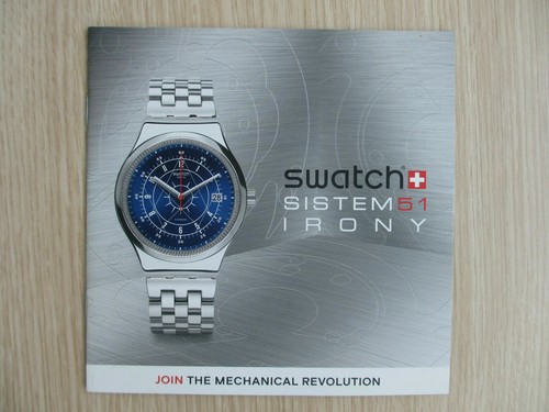Watch brochure catalogue - watch,