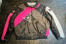 Vintage Women’s Dainese 2 In 1 Pink / Black Motorcycle Jacket/Vest / Large (54)