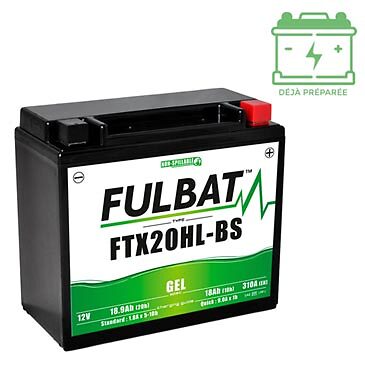 Batterie ftx20hl fulbat - batterie, ftx20hl-bs
