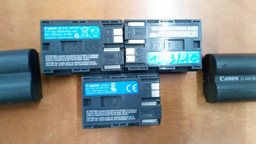 Une batterie canon 511a - une, bp-511a