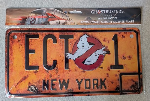 Plaque ecto ghostbusters - plaque,