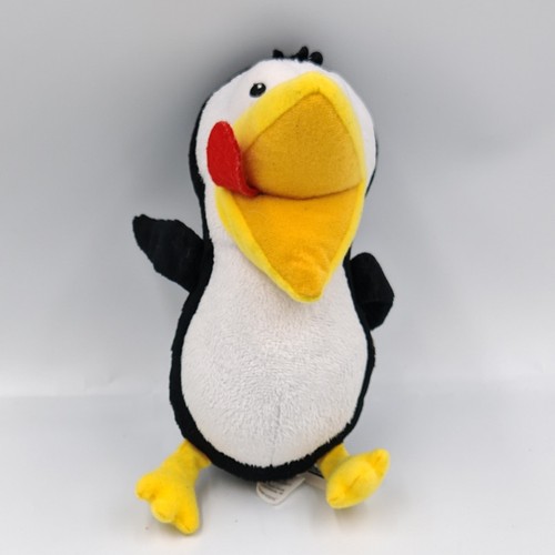 Doudou peluche pingouin