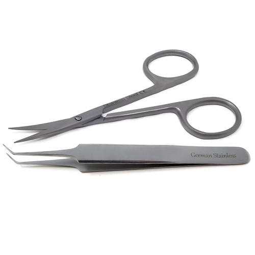 Set salon kit stainless - set,