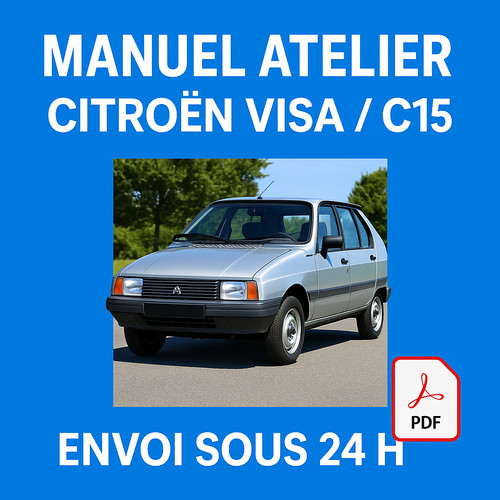 Manuel atelier citroën visa - manuel,