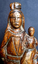 Ancienne SCULPTURE naïve bois