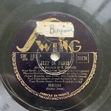 78 rpm JAZZ DE PARIS dir