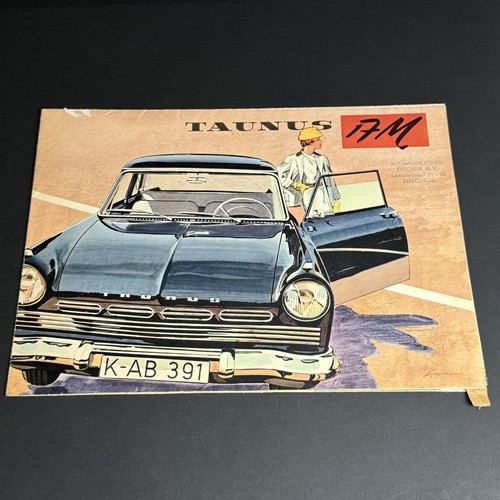 Ford taunus 17m 12p - ford, poster