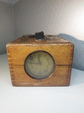 Beautiful Old Colombophile Wooden Traveler Pigeon Constateur.