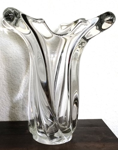 Grand vase corolle - grand, cristal