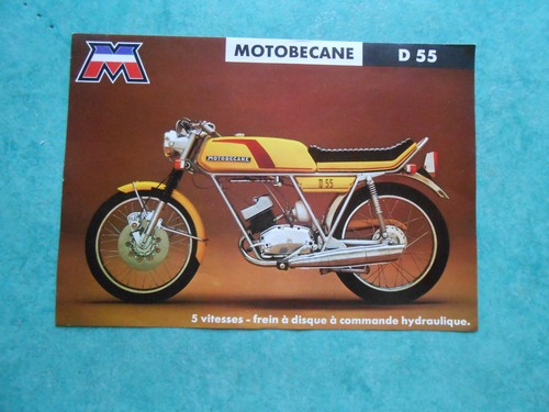 Publicité motobécane d55 - publicité,
