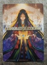 Force of Will TCG - Congratulations! - Win A Box Promo Card (ENG)