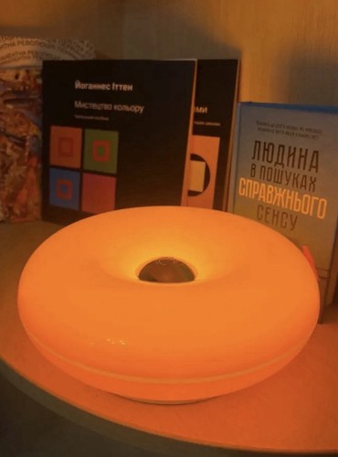 Lampe table orange - lampe,