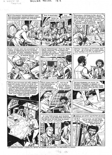 Planche originale barbe - planche,