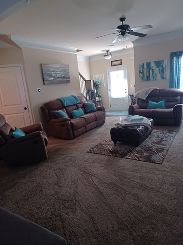 Piece recliner set couch - 3,