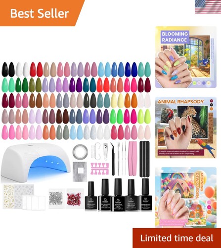 Luxury 80pcs gel nail - luxury,