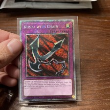 Kunai with Chain (Platinum Secret Rare) RA03-EN204 Quarter Century Bonanza 1st 