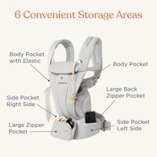 Ergobaby Omni 360 All-Position Baby Carrier (7-45 Pounds) Assorted Colors