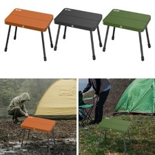 Tabouret de camping pliable et