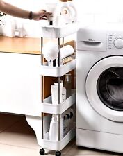 Rangement À Roulette Blanc 