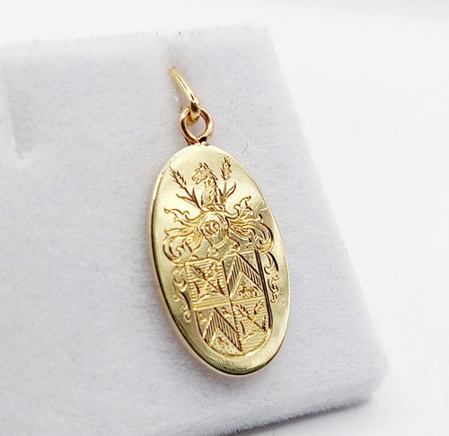 Pendentif antique 14k - or,