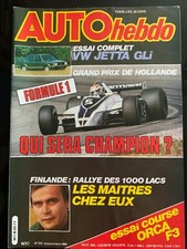 AUTO HEBDO n°231 du