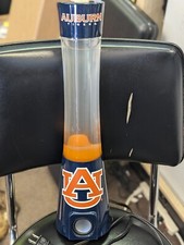 Auburn Tigers 16.5 Inch Magma Lamp Bluetooth Speaker NCAA Lava Candle Works