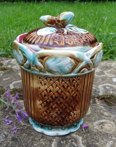 Ancien pot tabac en - tabac,