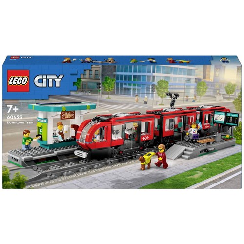 60423 lego city - tram, avec