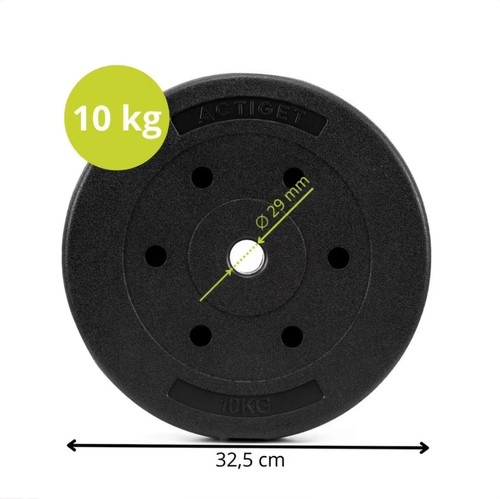 Disque pour haltères 10kg - pour,