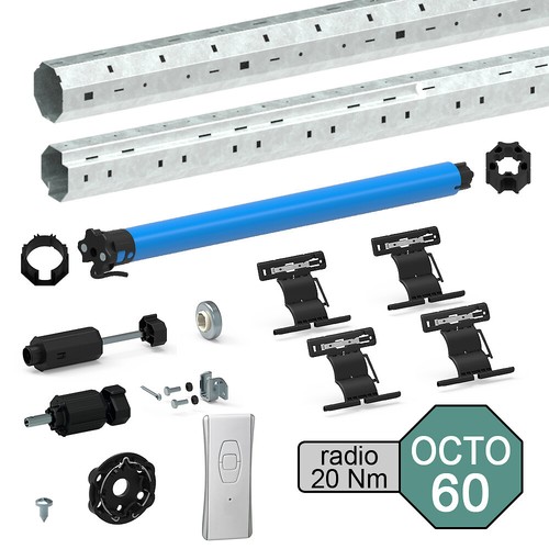 Kit motorisation radio pour - de,