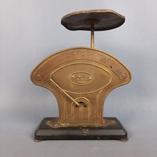 Antique Balance Rictus D. R.p. 384478 Allemande Pèse Lettres Art Déco 1920