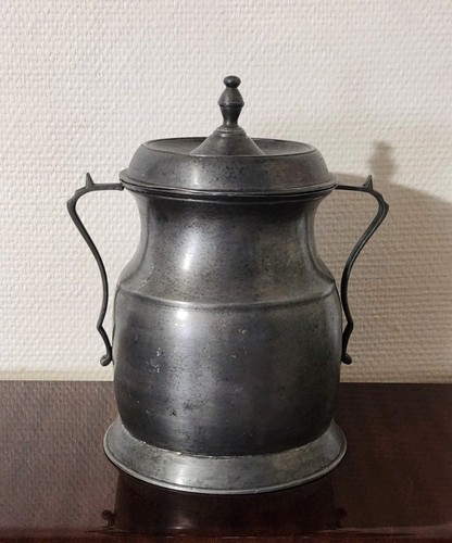 Ancien pot étain - ancien,