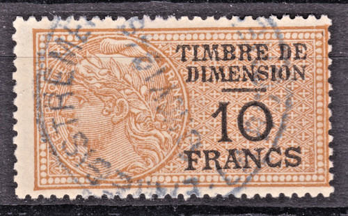 Timbre france fiscal 1945 - timbre,
