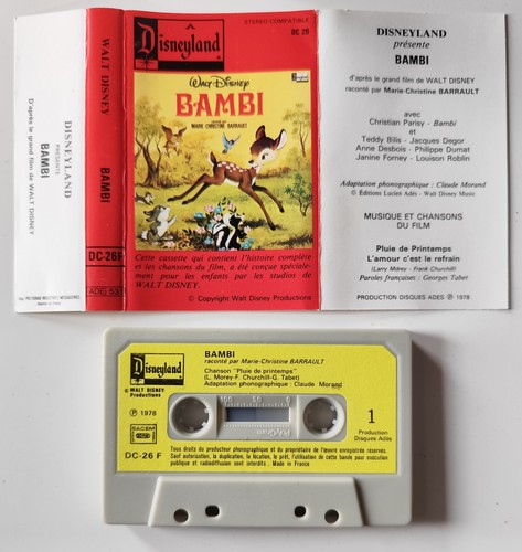 Bambi walt disney - bambi,