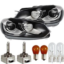 Bi Xenon Phares Set Pour VW