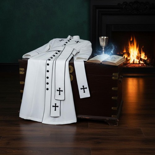 Robe moine médiéval - robe, de