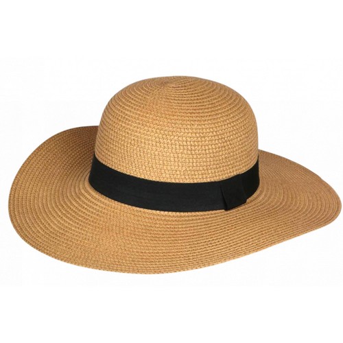 Chapeau paille femme marron - paille,
