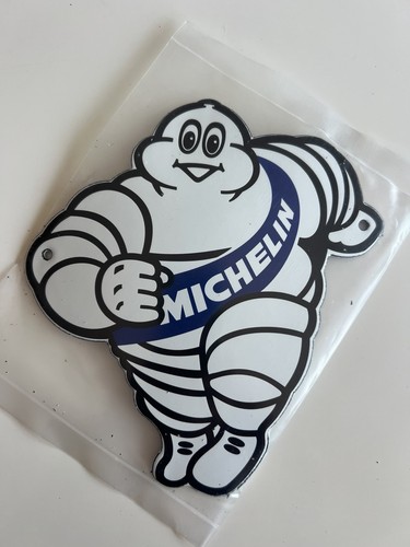 Plaque émaillée michelin - plaque,