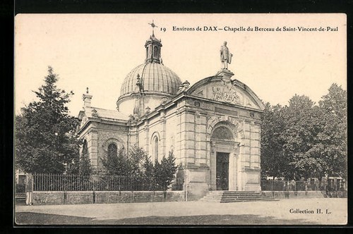 Cpa dax chapelle berceau - dax,,