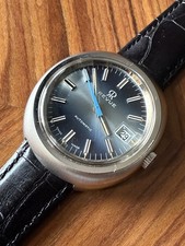 Rare Vintage Revue Automatic Watch Incabloc 1970s Swiss Old Stock Brand New 701