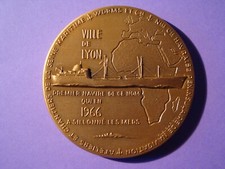 médaille navire VILLE DE LYON