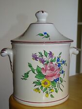 LUNEVILLE BEAUTIFUL EARTHENWARE TABLE BIN REVERBER DECOR