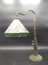  RARE - LAMPE DE BUREAU BRONZE