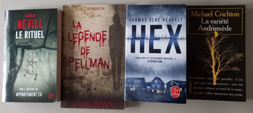 Lot quatre livres pocket - quatre,