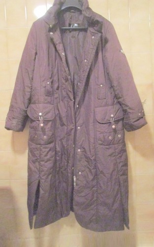 Doudoune marron longue avec - longue,,