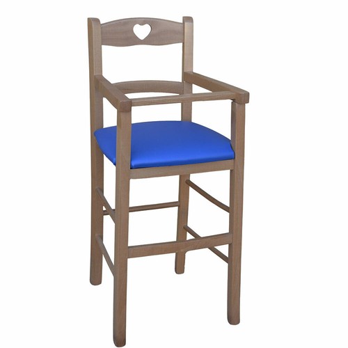 Chaise haute bois - chaise, noyer