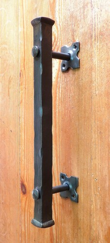 Poignée porte poussoir - porte,