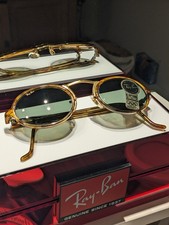 Lunettes Ray-Ban cheyenne ovales W1747 USA Bausch & Lomb