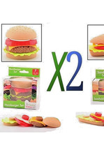 JOUET DE CUISINE ENFANT 2 HAMBURGERS