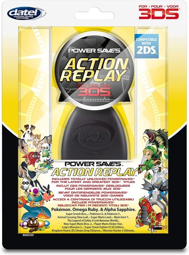Action replay powersaves 3ds - action,